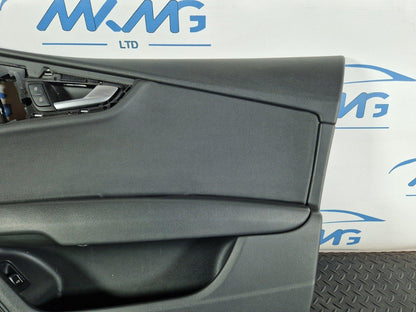 15-18 AUDI A7 4G OEM DRIVER RIGHT SIDE FRONT DOOR CARD 4G8867106A 4H0959831B