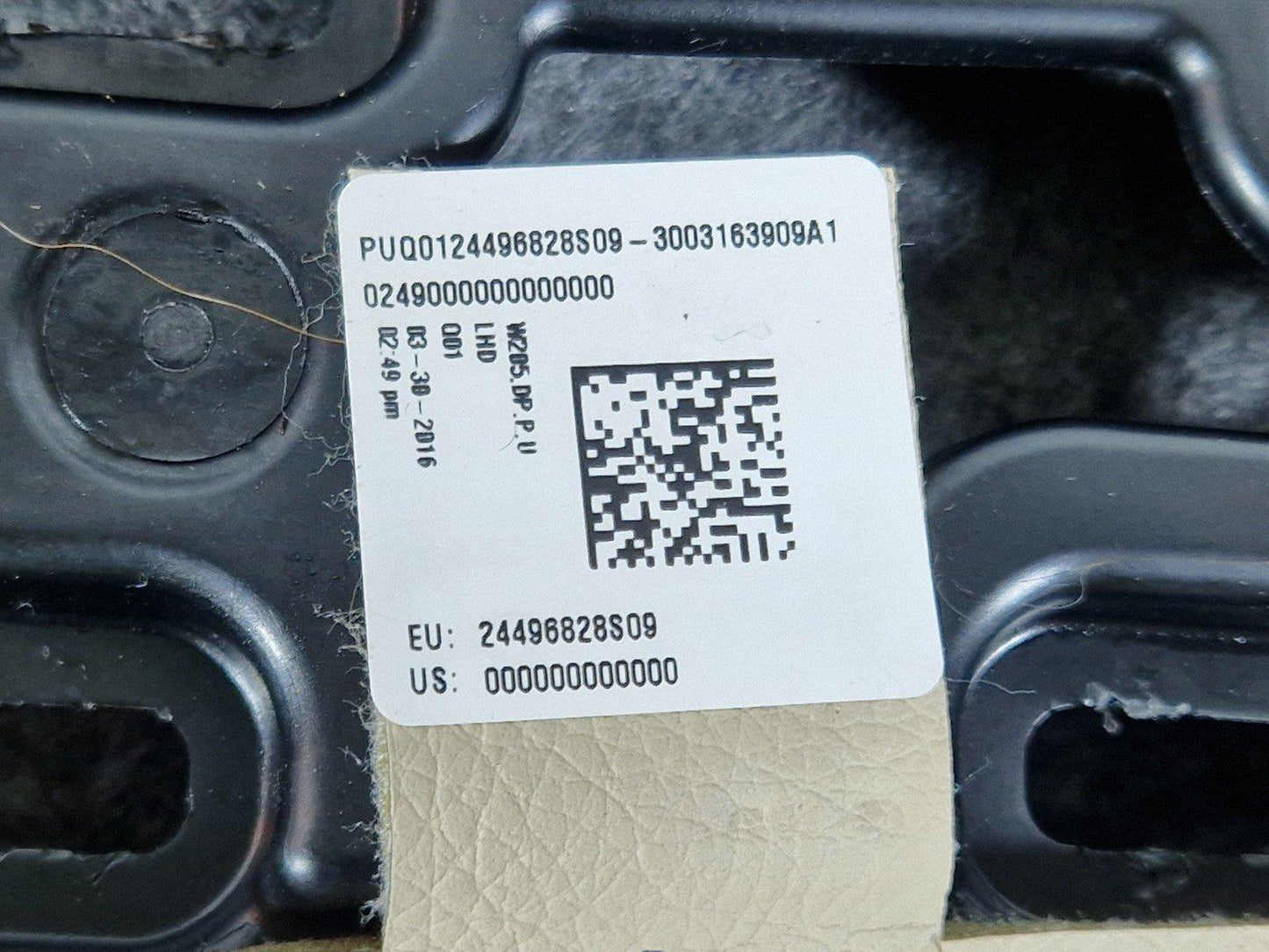 14-21 MERCEDES BENZ W205 GENUINE REAR RIGHT DOOR CARD PANEL A2057300270