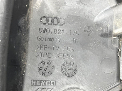 16-19 AUDI A4 B9 AVANT GENUINE RIGHT SIDE WING PANEL RUBBEL SEAL 8W0821170