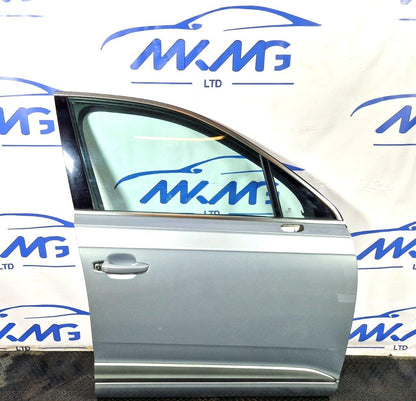 16-20 AUDI Q7 4M S-LINE OEM FRONT RIGHT O/S COMPLETE DOOR FLORETT SILVER LZ7G