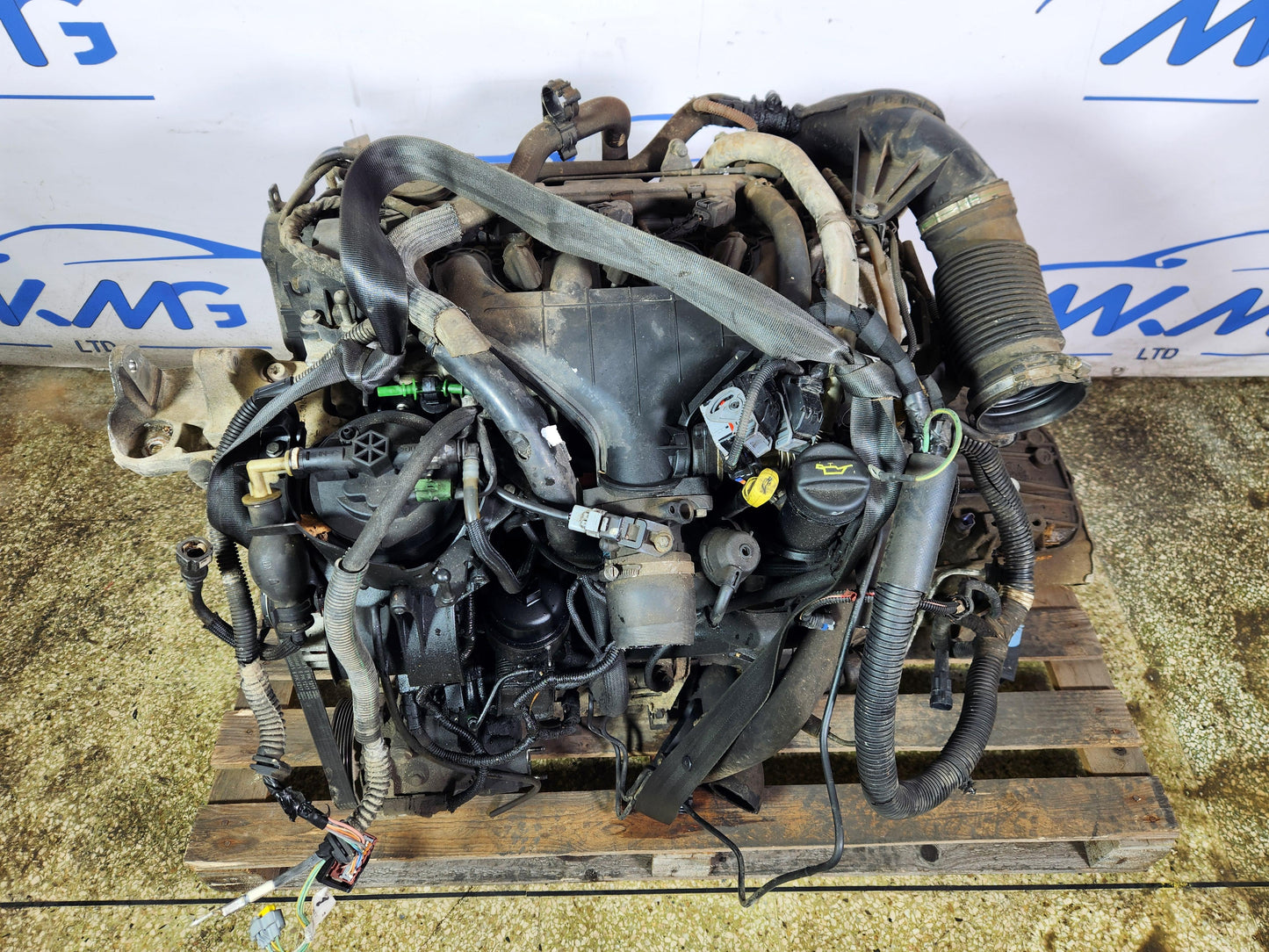 Peugeot 807 2.0 Diesel Euro 4 DW10UTED4 RHK Complete Engine (Plug&Play)