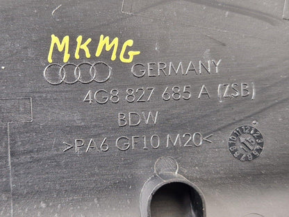15-18 AUDI A7 4G OEM REAR LEFT TAILGATE HINGE COVER TRIM 4G8827991A