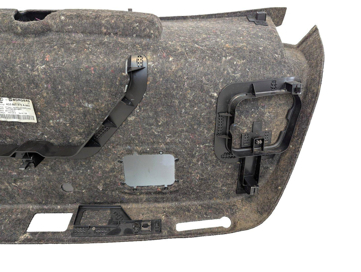 12-18 AUDI A6 C7 GENUINE SALOON REAR BOOT INTERIOR TRIM PANEL 4G5867975