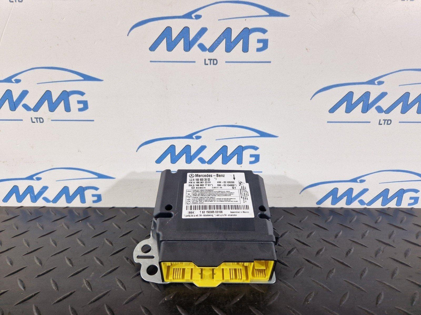 11-19 MERCEDES BENZ ML W166 SAFETY A BAG SRS CONTROL MODULE ECU A1669003903