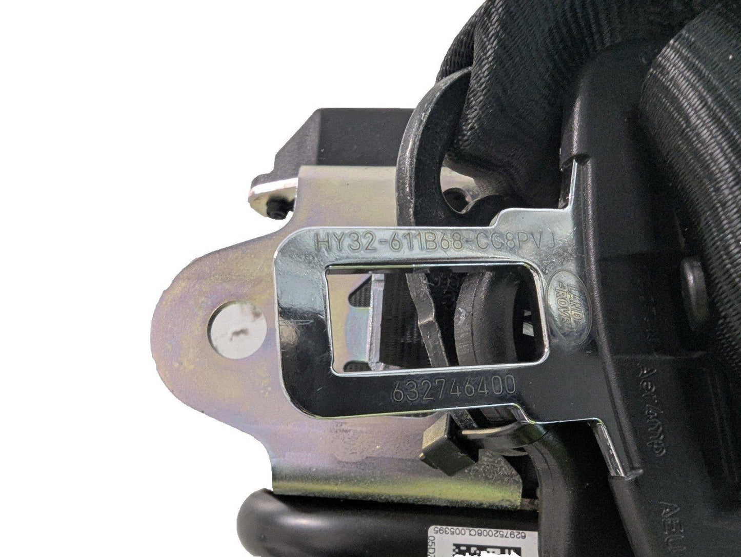 17-ON LAND ROVER DISCOVERY L462 FRONT RIGHT SIDE SEAT BELT HY32-611B68-CC8PVJ