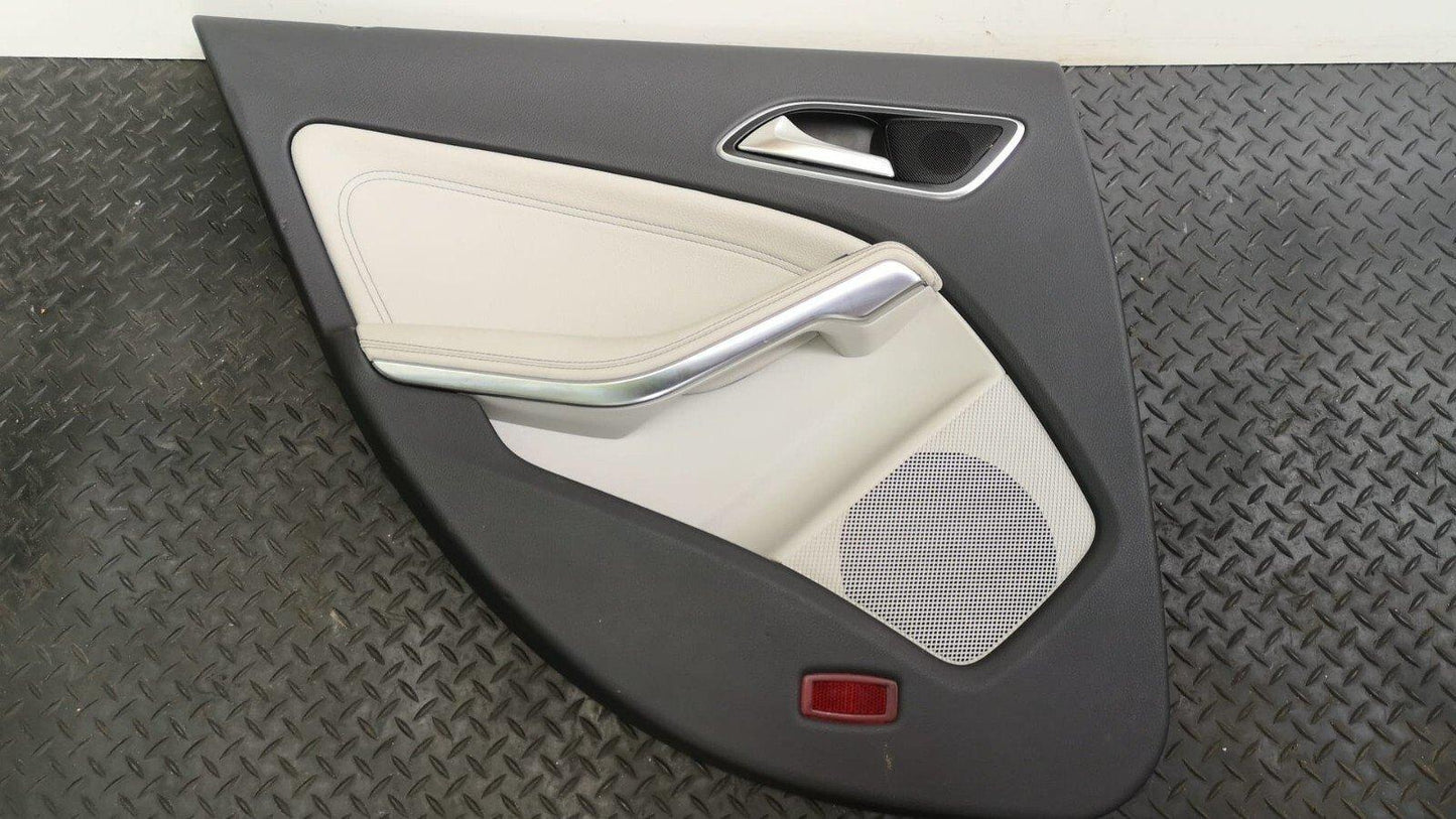13-19 MERCEDES CLA C117 REAR LEFT PASSENGER SIDE DOOR PANEL  A1767300794