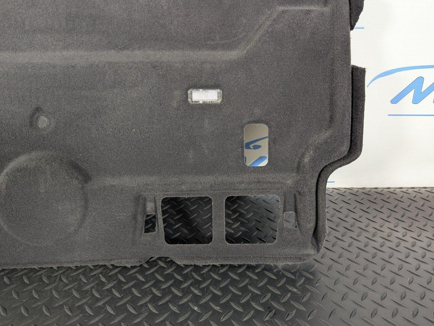 10-17 AUDI A8 4H  REAR BOOT TOP LINER CARPET PANEL 4H0867437C