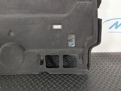 10-17 AUDI A8 4H  REAR BOOT TOP LINER CARPET PANEL 4H0867437C