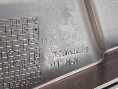 10-15 AUDI Q7 4L S-LINE GENUINE BATTERY LID COVER 7L0819623B