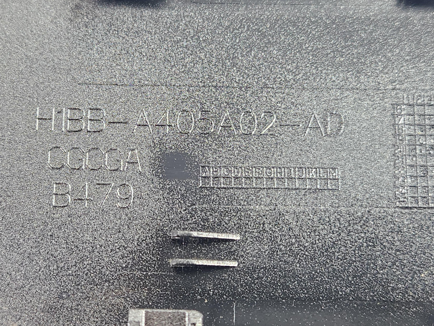 Ford Fiesta MK8 (B479) Hatchback Genuine Fuel Flap Cover Lid H1BB-A405A02-AD
