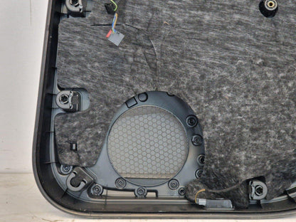 16-20 AUDI Q7 4M REAR LEFT INTERIOR DOOR CARD PANEL ALCANTARA TRIM 4M0867305