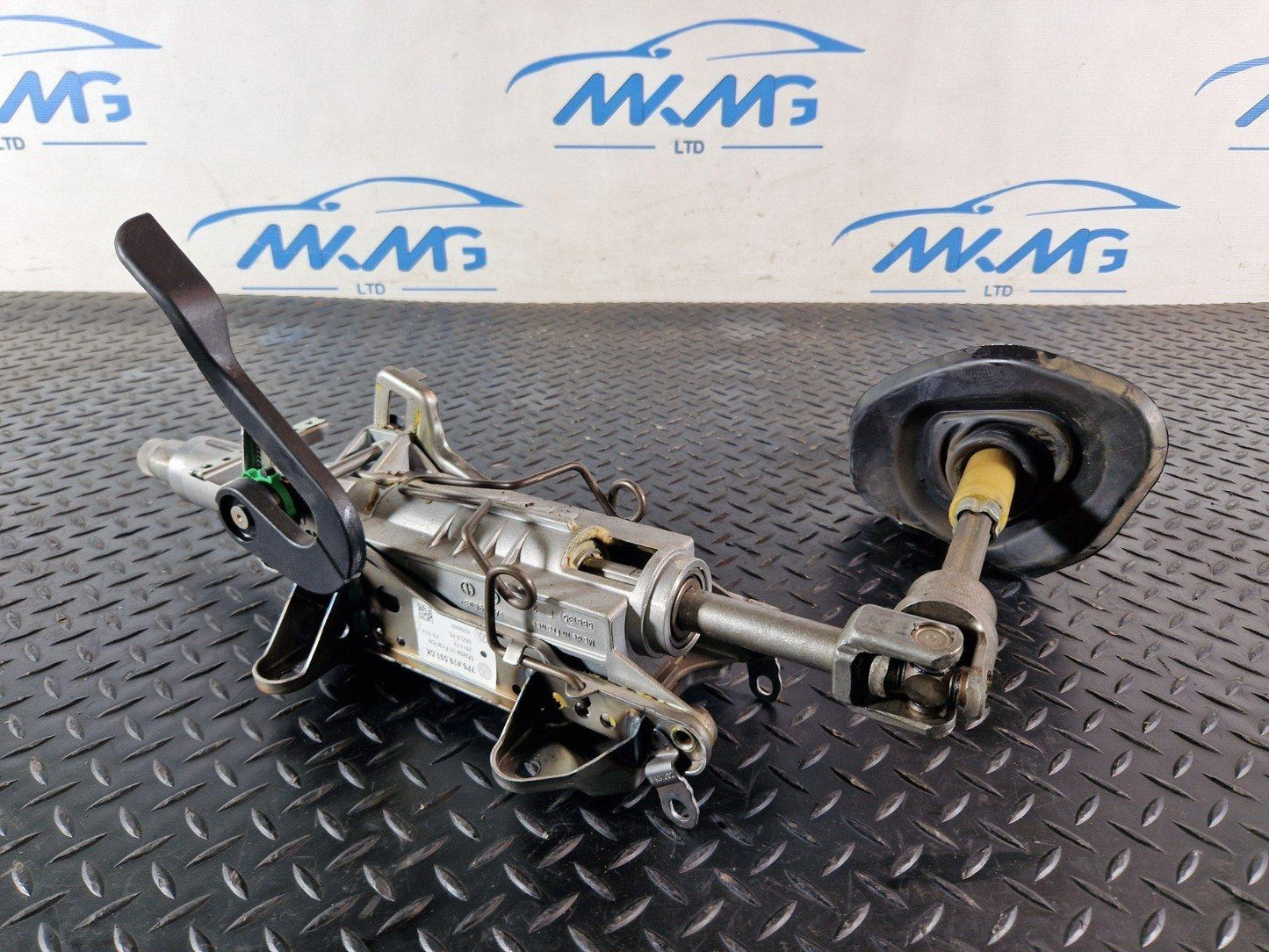 10-18 VW TOUAREG 7P GENUINE STEERING COLUMN 7P6419501CK