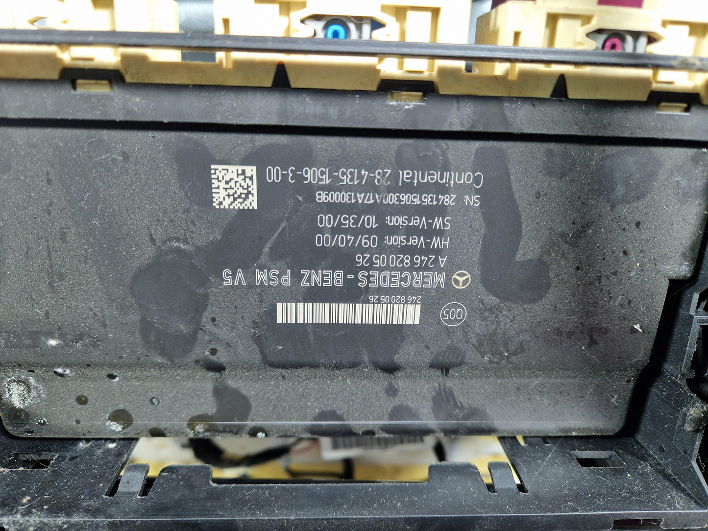 MERCEDES B CLASS W246 FRONT RIGHT O/S DRIVER SIDE BLACK LEATHER SEAT