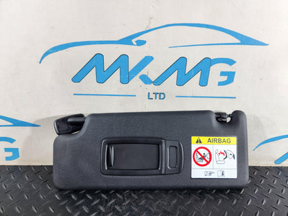 BMW 118i F40 Hatchback Front Left Passenger Side Sun Visor Genuine 20150310SK