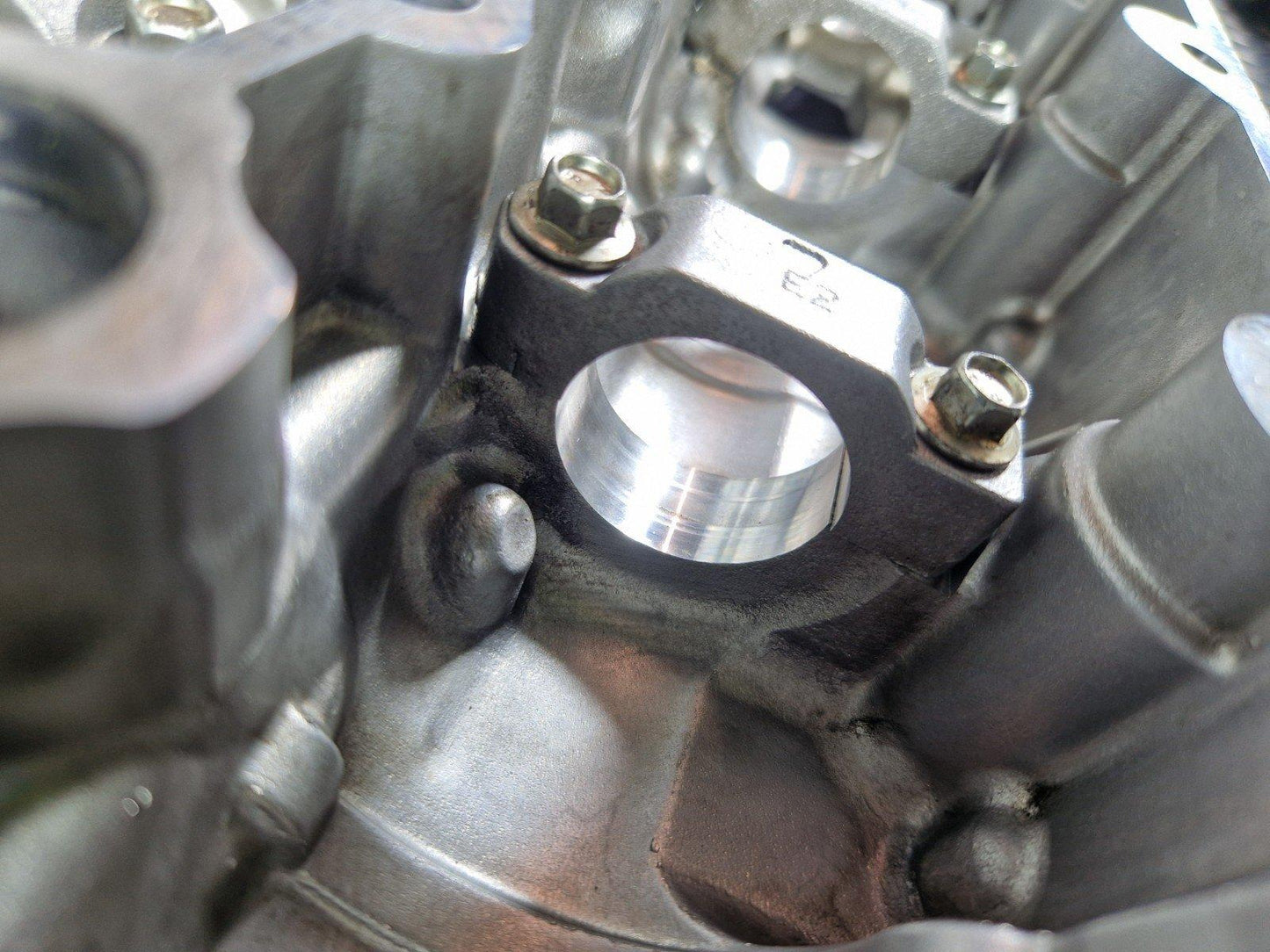 19-ON RANGE ROVER EVOQUE L551 OEM 2.0 DIESEL 204DTY CYLINDER HEAD M4D3-6J011-AB