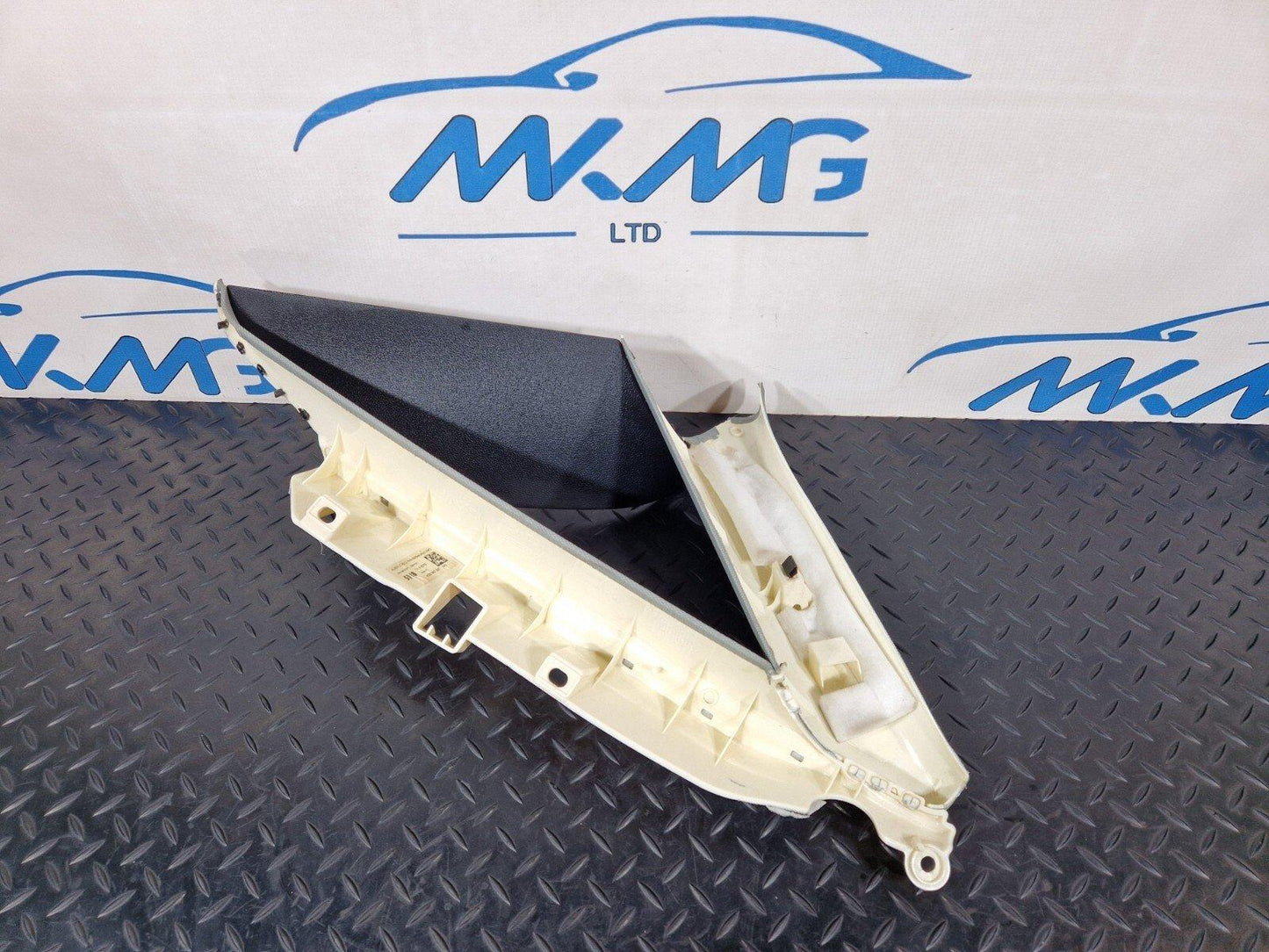 12-18 AUDI A6 C7 LEFT PASSENGER SIDE C-PILLAR TRIM PANEL 4G5867287