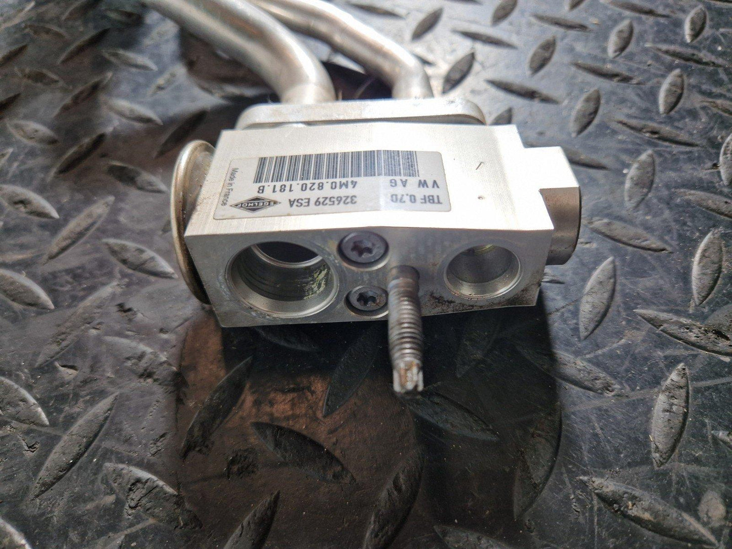 16-20 AUDI Q7 4M A/C AIR CON CONDITIONING PIPE HOSE 4M0816725D 4M0820181B