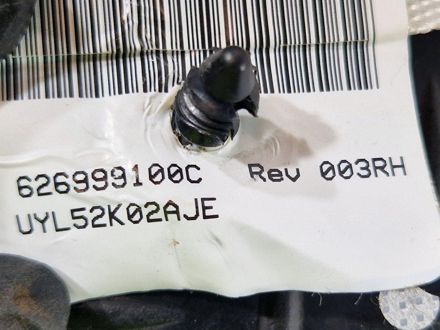 11-19 Mercedes Benz ML W166 Genuine Right O/S Roof Curtain A1668600602