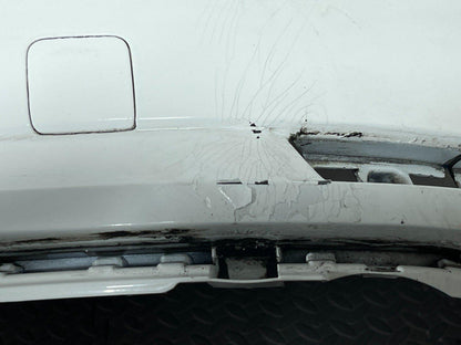 16-19 AUDI A4 B9 ULTRA SE GENUINE REAR BUMPER IN WHITE (DAMAGED)