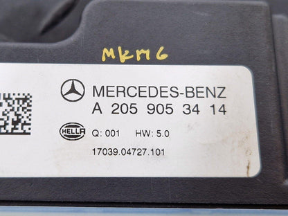 14-21 MERCEDES BENZ C200d W205 CONVERTER REGULATOR CONTROL MODULE A2059053414
