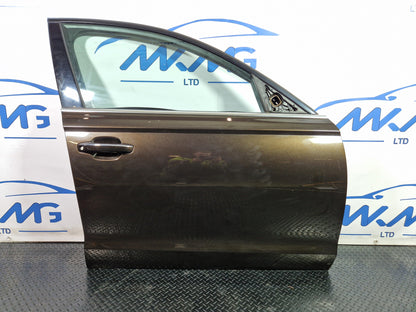 Audi A6 Allroad C7 Front Right Driver O/S Complete Door in Brown LY8Z