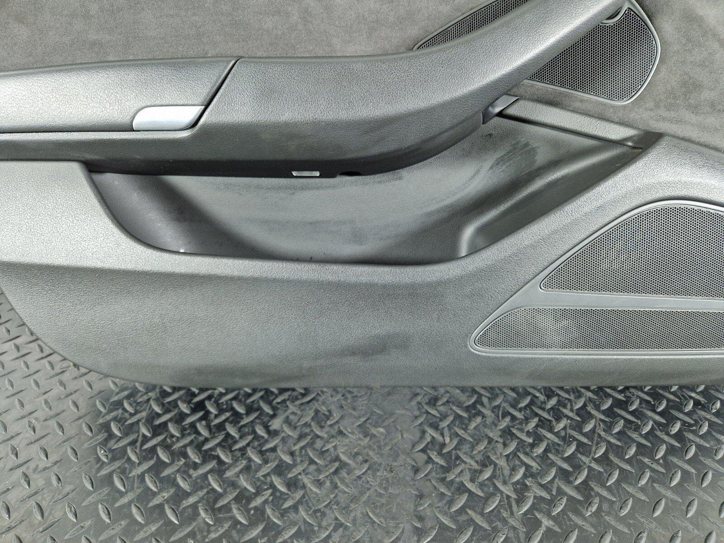 10-17 AUDI A8 4H FRONT LEFT PASSENGER SIDE DOOR ALCANTARA CARD PANEL 4H2868017
