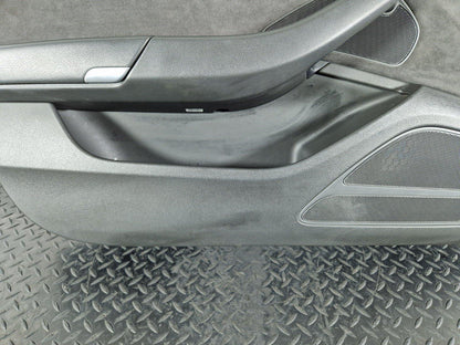 10-17 AUDI A8 4H FRONT LEFT PASSENGER SIDE DOOR ALCANTARA CARD PANEL 4H2868017