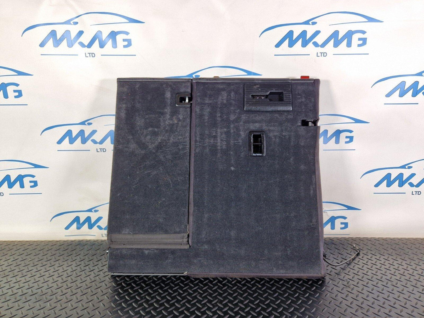 16-19 AUDI A4 AVANT B9 S-LINE REAR O/S DRIVERS SIDE HALF BLACK LEATHER  BACKREST