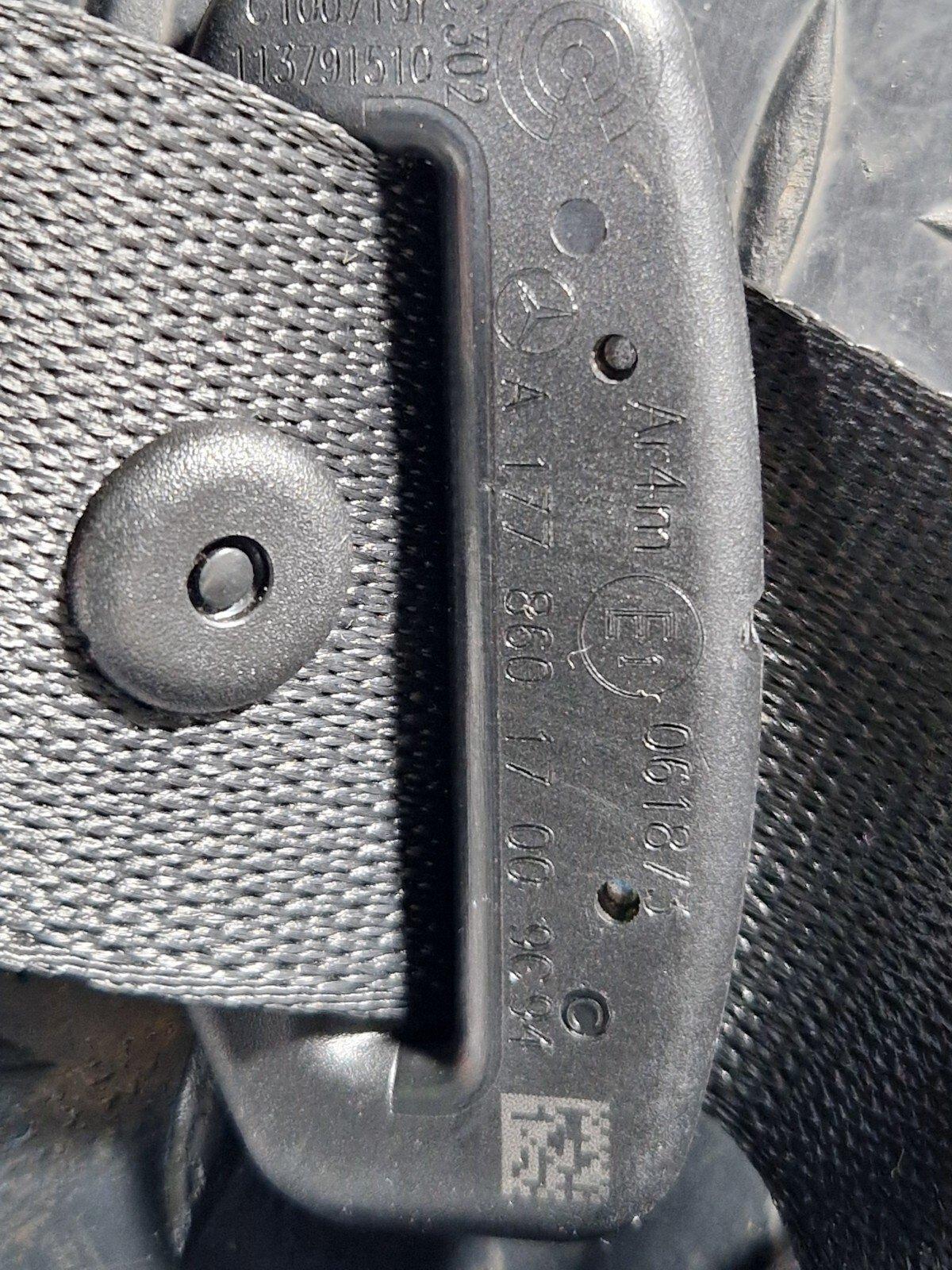 18-ON MERCEDES BENZ A CLASS W177 REAR LEFT LEATHER SEAT BACKREST A1779200102