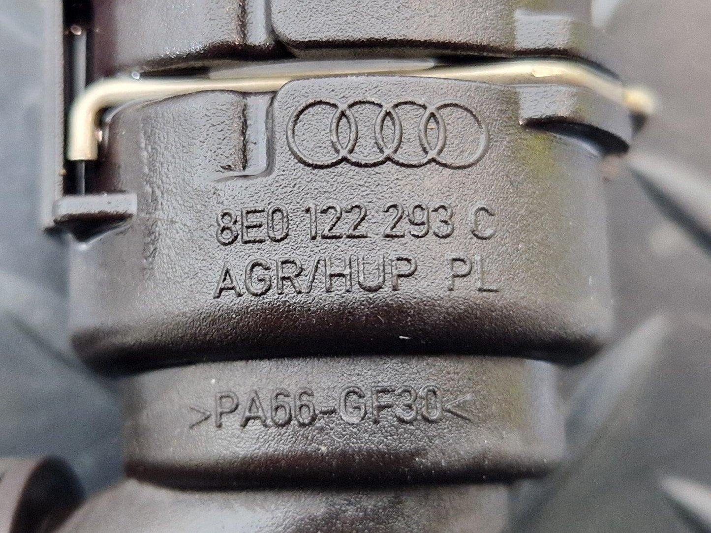 12-17 AUDI S5 CONVERTIBLE GENUINE ENGINE COOLANT HOSE PIPE 8E0122293C 8K0819332B