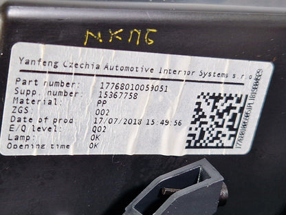 18-ON MERCEDES BENZ A CLASS W177 OEM GLOVE BOX COMPARTMENT A1776801005