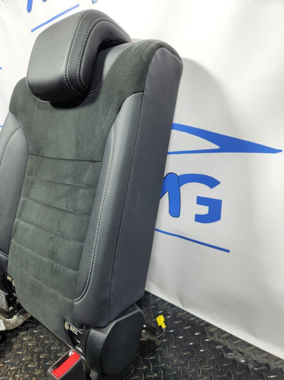 11-19 MERCEDES BENZ ML W166 REAR RIGHT DRIVER SIDE SEAT BACKREST HALF LEATHER