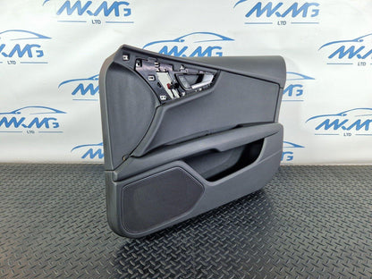 15-18 AUDI A7 4G OEM DRIVER RIGHT SIDE FRONT DOOR CARD 4G8867106A 4H0959831B