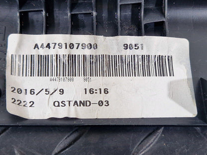 14-23 MERCEDES VITO W447 LEFT SIDE B-PILLAR LOWER SEAT BASE TRIM A4479107900