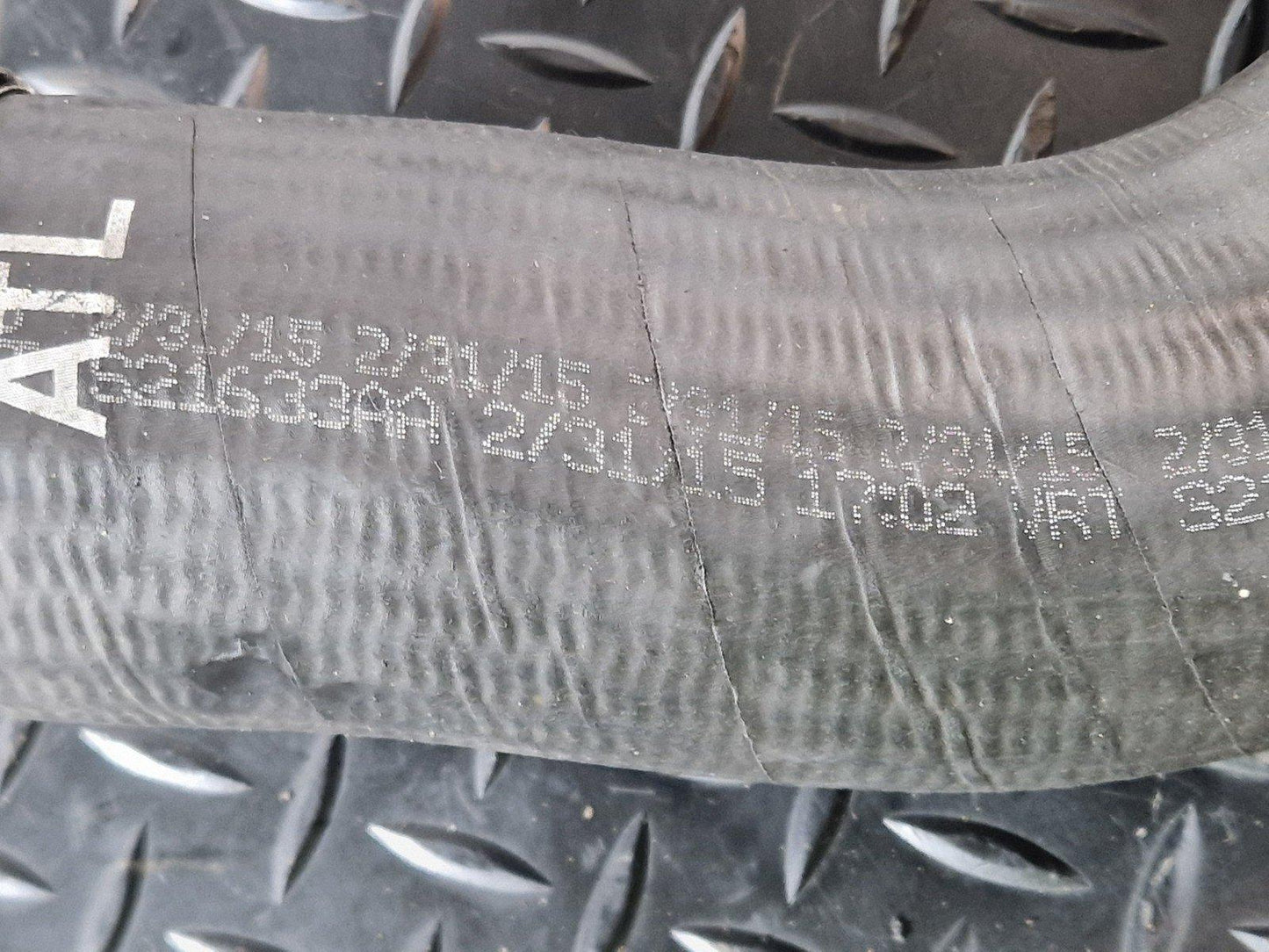 16-20 AUDI Q7 4M 3.0 TDI V6 CRTC GENUINE INTERCOOLER PIPE HOSE 4M0145738N
