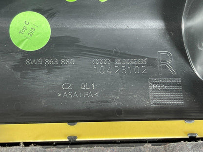 16-19 AUDI A4 B9 STATE GENUINE REAR RIGHT DRIVER SIDE BOOT TRIM PANEL 8W9863880