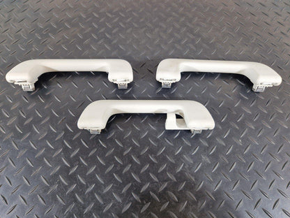 12-18 AUDI A6 C7 GENUINE OEM SET OF FOOF GRAB HANDLES 8K0857607B 8K0857607C