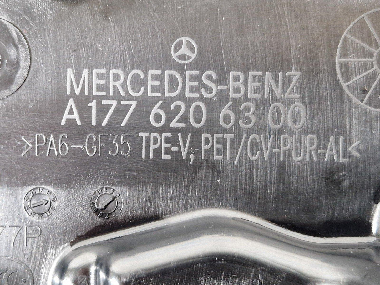 19-ON MERCEDES BENZ A CLASS W177 ENGINE BAY LEFT UPPER PARTITION A1776206300