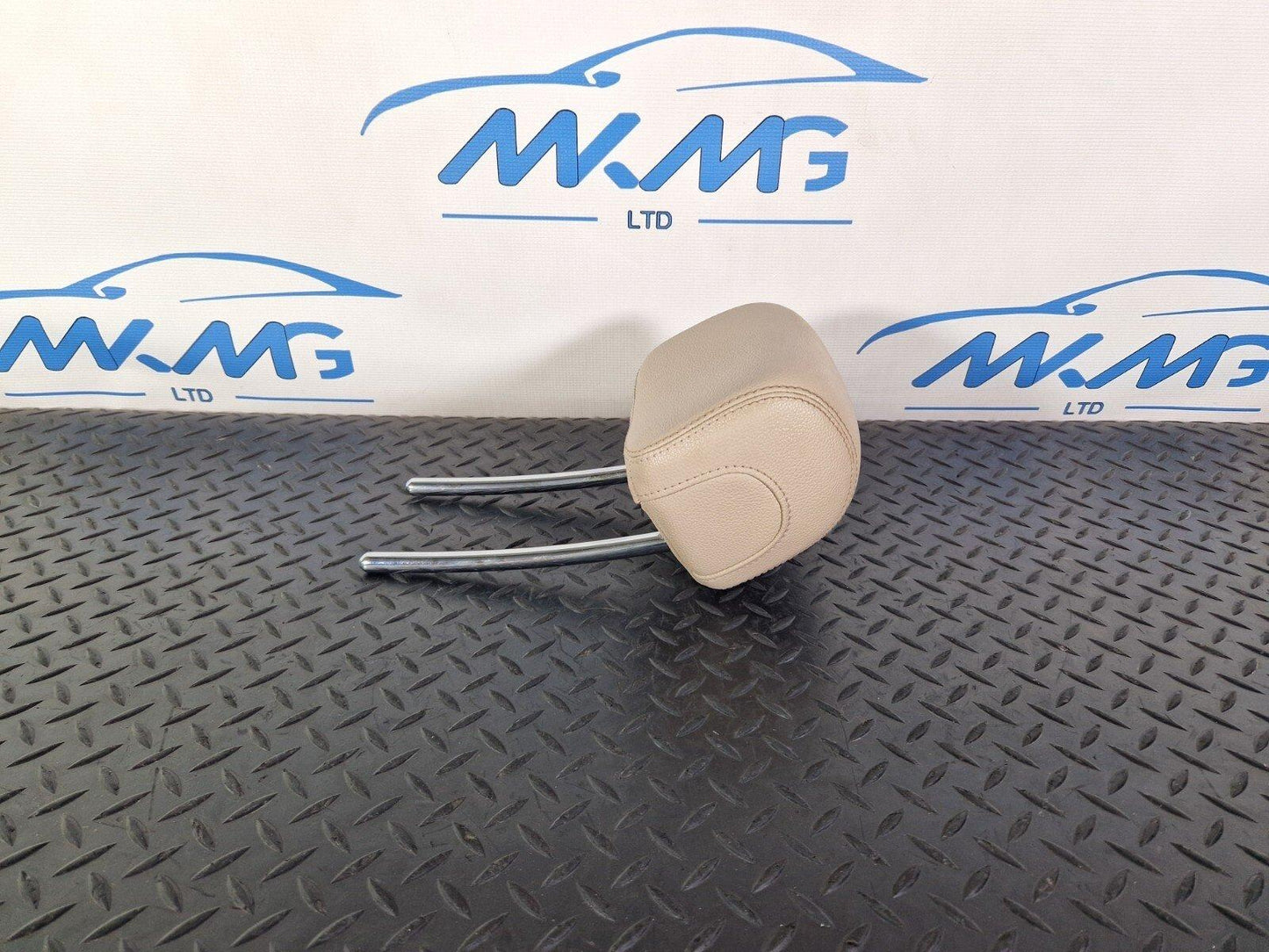 14-21 MERCEDES BENZ W205 OEM REAR SEAT BEIGE LEATHER HEAD REST A2059702950