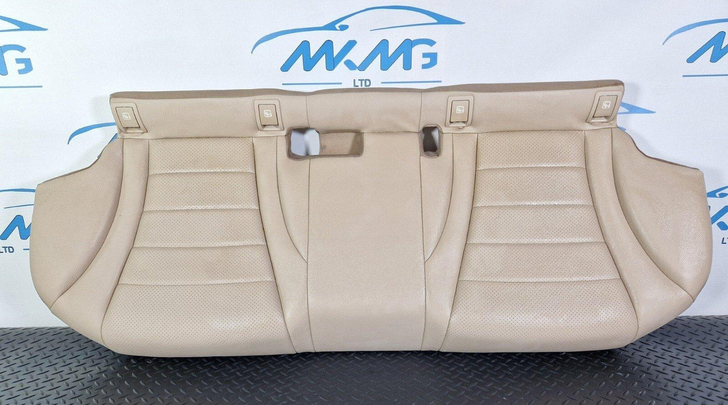 14-21 MERCEDES BENZ W205 GENUINE OEM REAR SEAT BEIGE LEATHER BENCH A2059200650