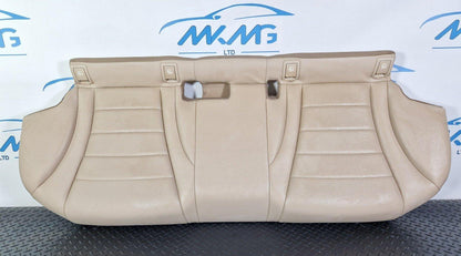 14-21 MERCEDES BENZ W205 GENUINE OEM REAR SEAT BEIGE LEATHER BENCH A2059200650