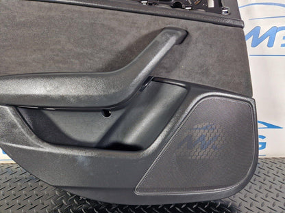 12-18 AUDI A6 C7 GENUINE PASSENGER REAR LEFT DOOR CARD 4G0867221 4G0867305