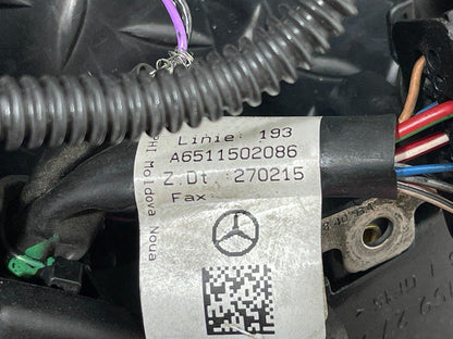 MERCEDES C300h C-CLASS W205 ENGINE WIRING LOOM HARNESS A6511508656 A6511592525