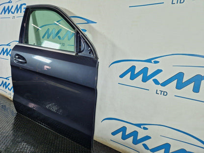 11-19 MERCEDES BENZ ML W166 FRONT RIGHT O/S COMPLETE DOOR IN TENORITE GREY 755