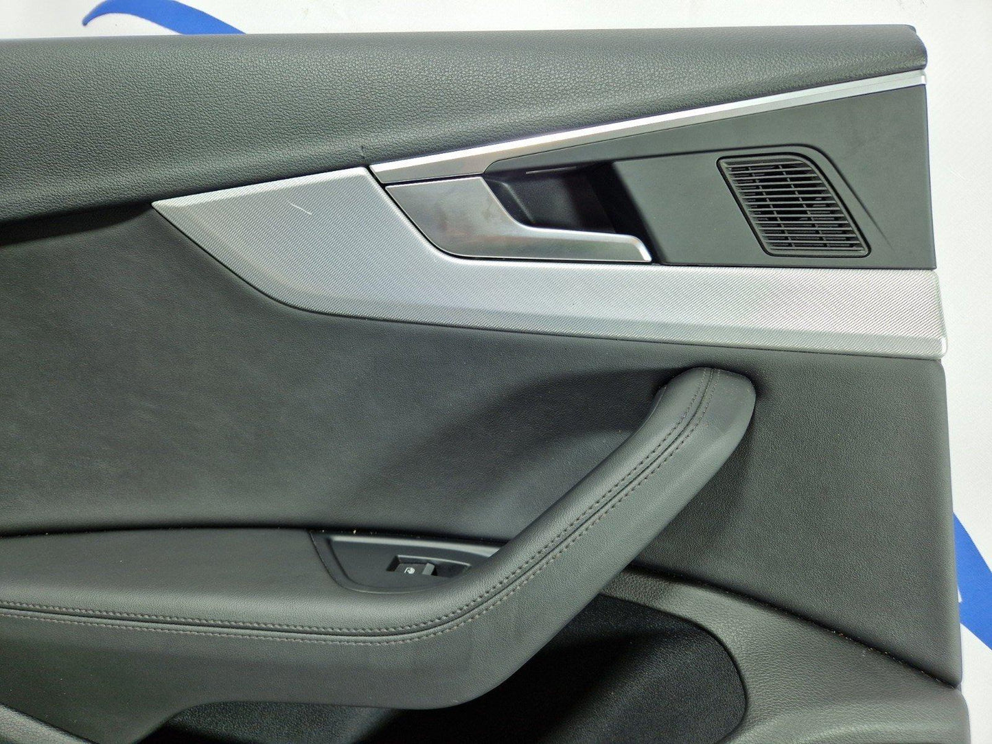 16-19 AUDI A4 B9 GENUINE REAR LEFT N/S/R LEATHER DOOR CARD PANEL