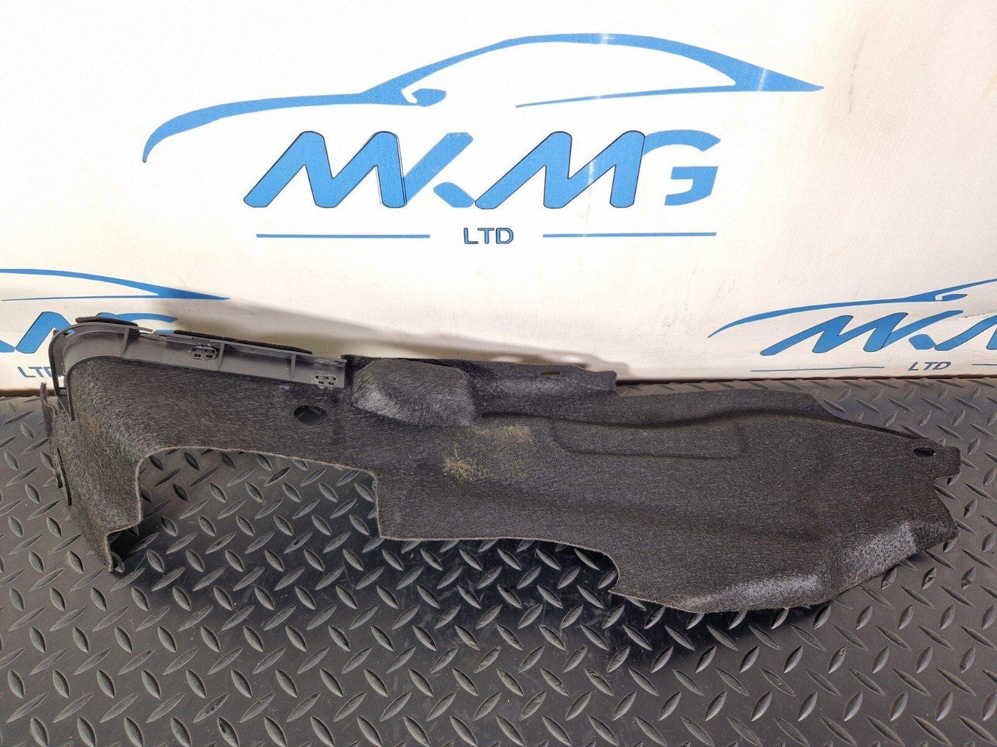 12-17 AUDI S5 CONVERTIBLE LEFT HOOD STORAGE COMPARTMENT CARPET TRIM 8F0864401A
