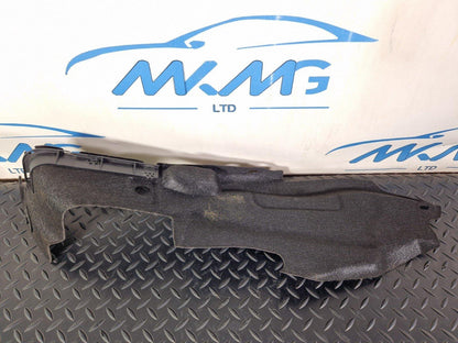 12-17 AUDI S5 CONVERTIBLE LEFT HOOD STORAGE COMPARTMENT CARPET TRIM 8F0864401A