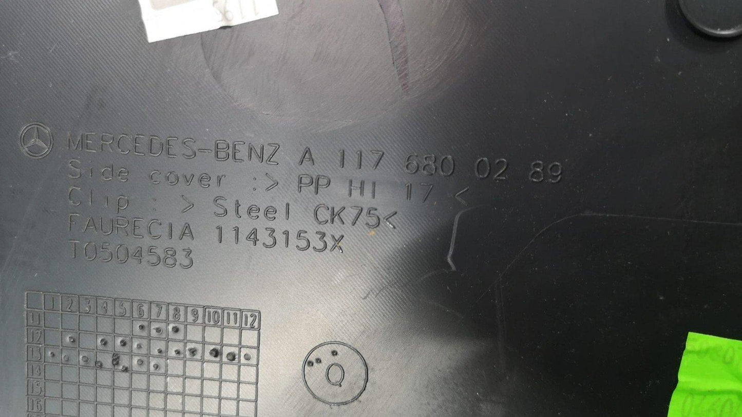 13-19 MERCEDES BENZ CLA W117 C117 GENUINE DASBOARD TRIM COVER A117680289 *B115