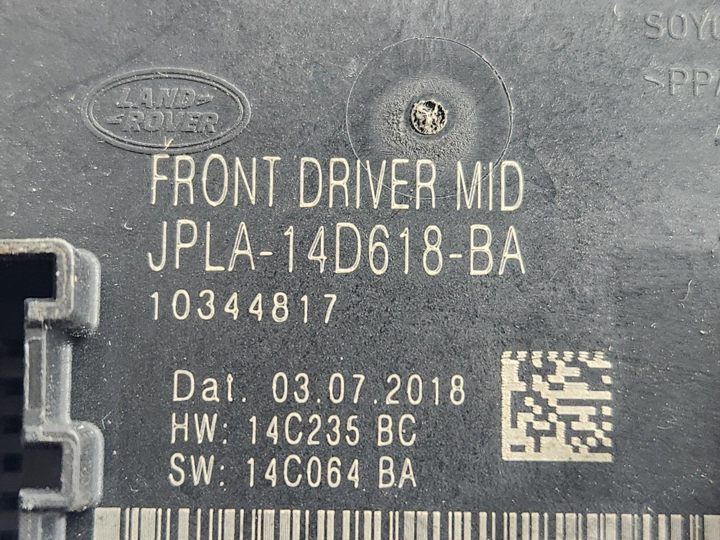Land Rover Discovery L462 Front Right O/S Door Control Module JPLA-14D618-BA