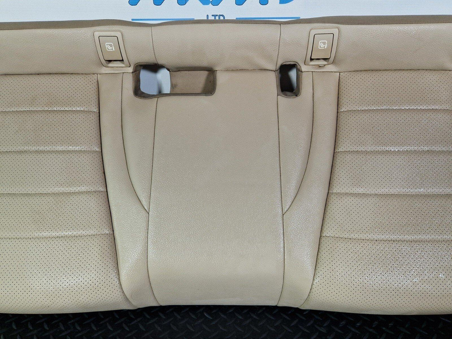 14-21 MERCEDES BENZ W205 GENUINE OEM REAR SEAT BEIGE LEATHER BENCH A2059200650